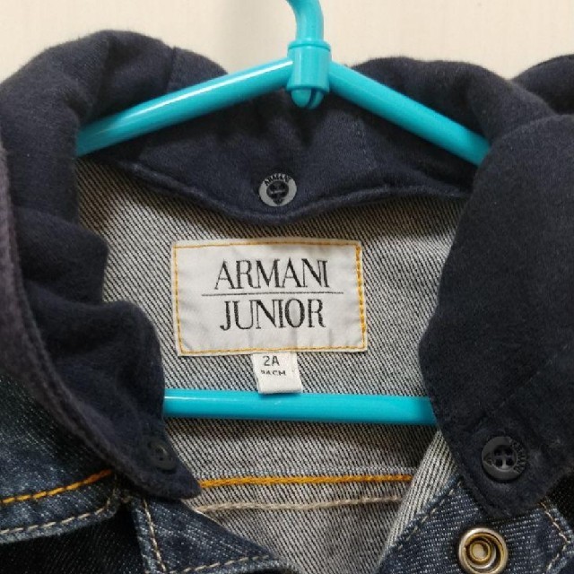 ARMANI JUNIOR(アルマーニ ジュニア)のアルマーニ Gジャン デニムジャケット キッズ/ベビー/マタニティのキッズ服男の子用(90cm~)(ジャケット/上着)の商品写真