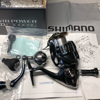 シマノ(SHIMANO)のあかさ様専用 シマノ ツインパワーXD C3000HG 美品(リール)