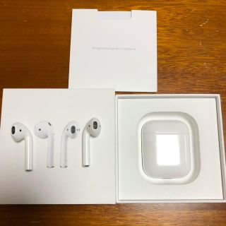 アップル(Apple)のApple AirPods  (ヘッドフォン/イヤフォン)