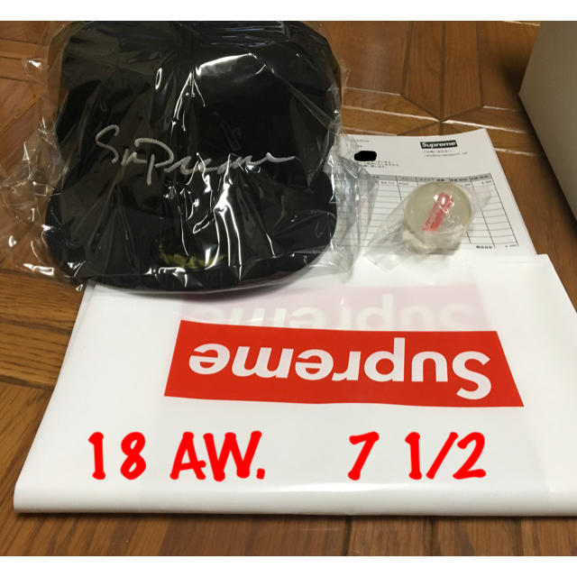 キャップSupreme New ERA 18AW Week1 7 1/2