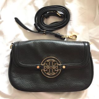 トリーバーチ(Tory Burch)の美品 Tory Burch アマンダ ポシェット ミニバック ショルダーバック(ショルダーバッグ)