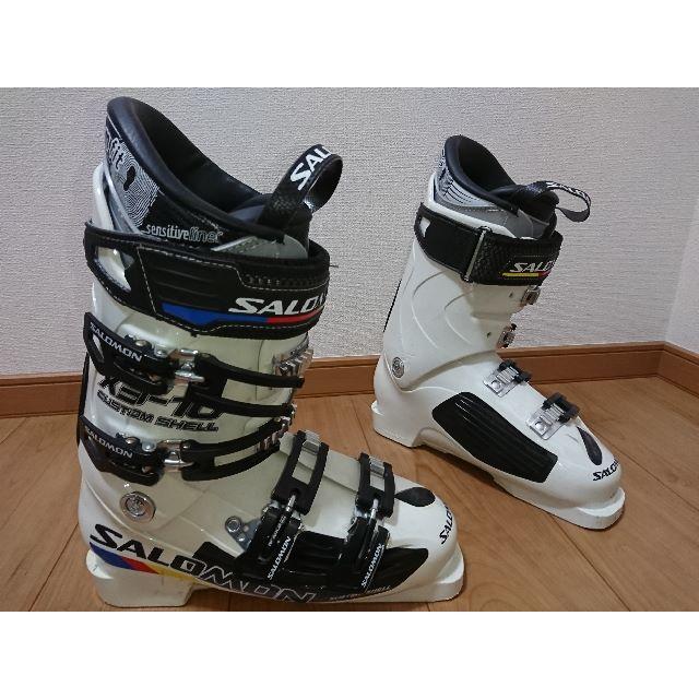 SALOMON(サロモン)のスキーブーツSalomon X3 10 CS WHITE (flexe 120) スポーツ/アウトドアのスキー(ブーツ)の商品写真