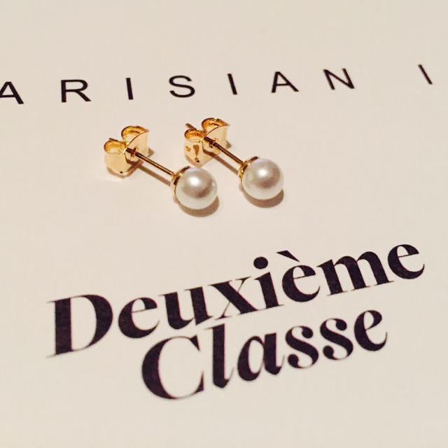 DEUXIEME CLASSE(ドゥーズィエムクラス)の★新品 DEUXIEME CLASSE ドゥーズィエムクラス 一粒パールピアス レディースのアクセサリー(ピアス)の商品写真