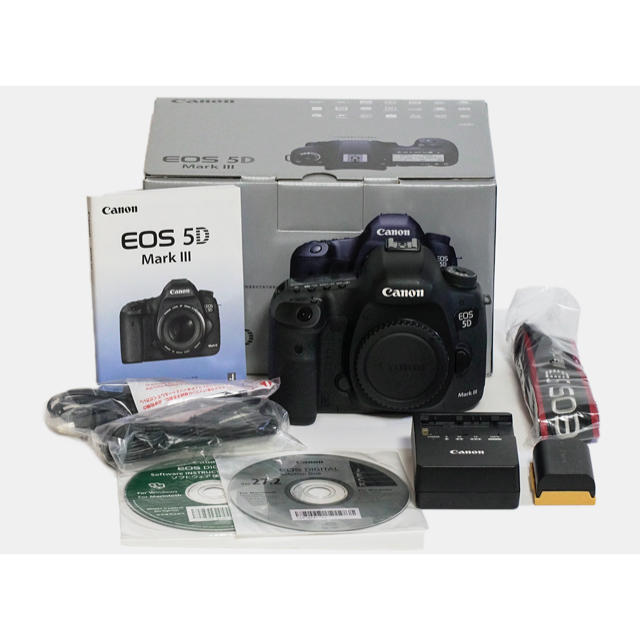 Canon - キャノン Canon EOS 5D Mark III ボディ☆元箱・付属品付の Canon - キャノン Canon EOS 5D Mark III ボディ☆元箱・付属品付の