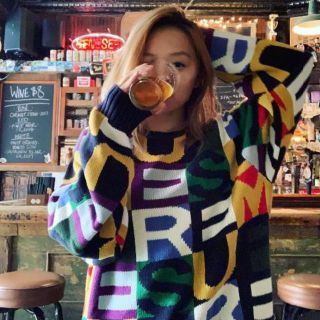 Supreme - Supreme Big Letters Sweater Multicolor の通販 by ゲー ...