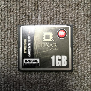 レキサー(Lexar)のCFカード LEXAR 1GB(PC周辺機器)