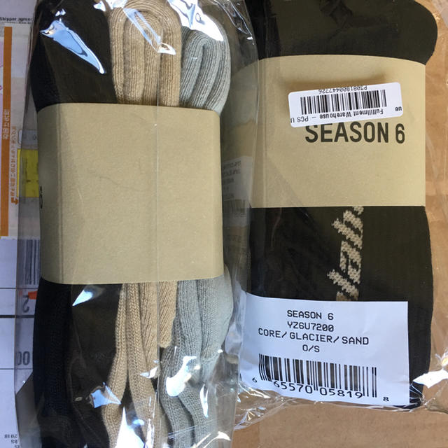 Yeezy season6 Calabasas SOCKS 3足セット