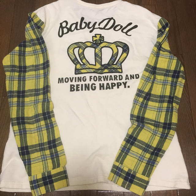 BABYDOLL(ベビードール)の☆美品☆BABYDOLL ロンティー sizeＬ レディースのトップス(Tシャツ(長袖/七分))の商品写真