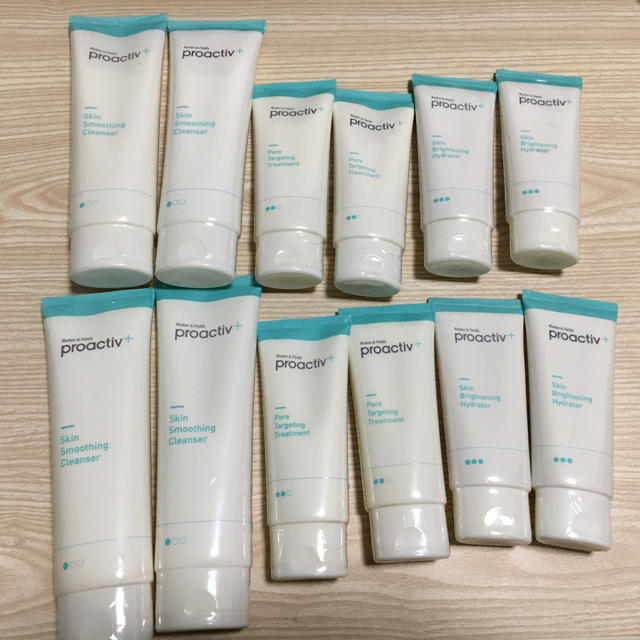 proactiv(プロアクティブ)のプロアクティブプラス 60日間セット×4 コスメ/美容のスキンケア/基礎化粧品(洗顔料)の商品写真