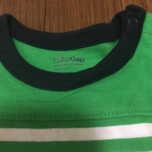 GAP(ギャップ)の☆美品☆GAP size80cm キッズ/ベビー/マタニティのベビー服(~85cm)(Ｔシャツ)の商品写真