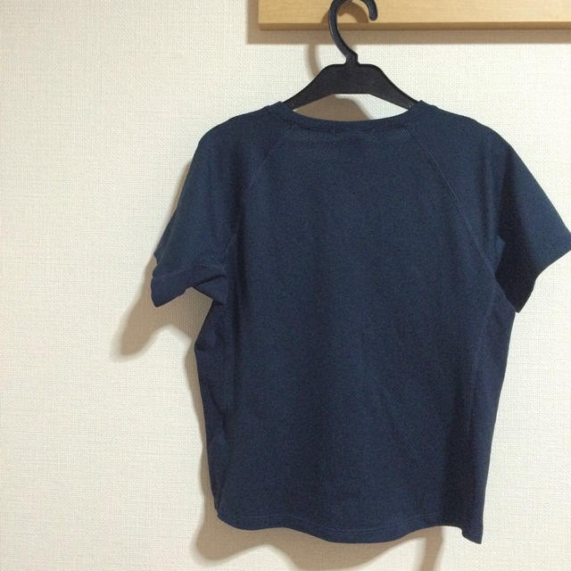 NIKE(ナイキ)のNIKE DRY FIT ネイビー レディースのトップス(Tシャツ(半袖/袖なし))の商品写真