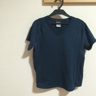 ナイキ(NIKE)のNIKE DRY FIT ネイビー(Tシャツ(半袖/袖なし))