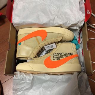 オフホワイト(OFF-WHITE)のNIKE off-white blazer 26.5(スニーカー)