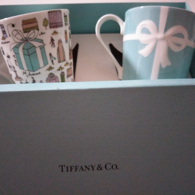 Tiffany & Co.(ティファニー)のTIFFANYマグカップ インテリア/住まい/日用品のキッチン/食器(グラス/カップ)の商品写真