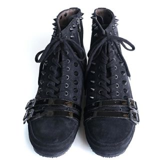 シャリーフ(SHAREEF)のSHAREEF HIGH CUT LEATHER SNEAKER(スニーカー)