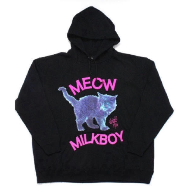 MILKBOY(ミルクボーイ)の MILKBOY MEOW  BIG パーカー 新品未開封    レディースのトップス(パーカー)の商品写真