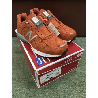 ニューバランス(New Balance)の最終価格 ニューバランス M990JP4 オレンジ 27.5cm 限定カラー(スニーカー)