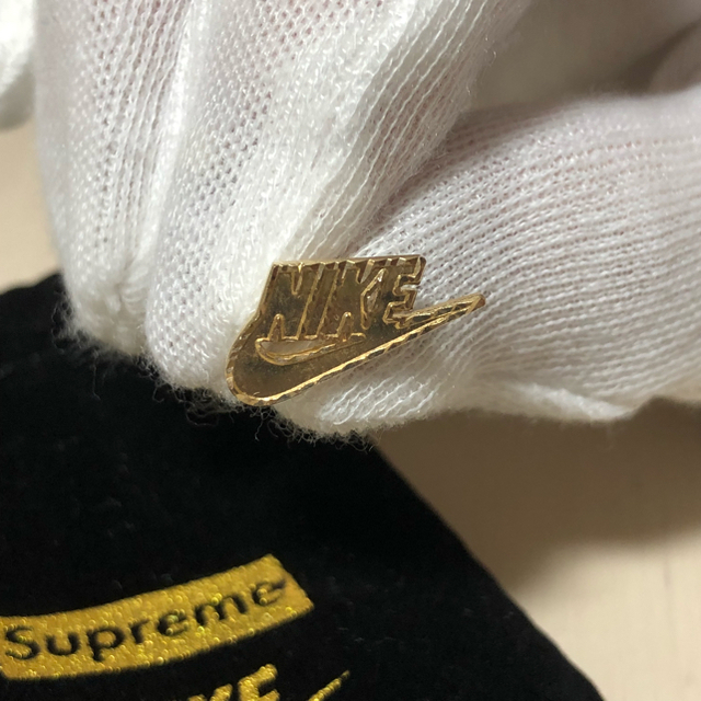 Supreme Nike 14K Gold Earring Gold