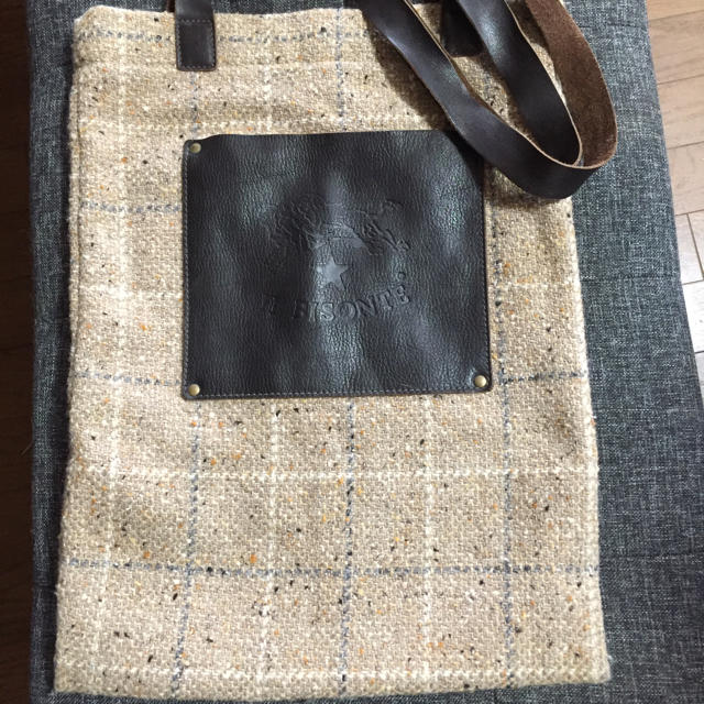 IL BISONTE - kukuna様専用 イルビゾンテ ツイード トートの通販 by