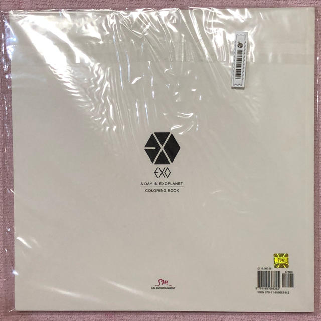 EXO(エクソ)のEXO 塗り絵 SUM COEX エンタメ/ホビーのタレントグッズ(アイドルグッズ)の商品写真