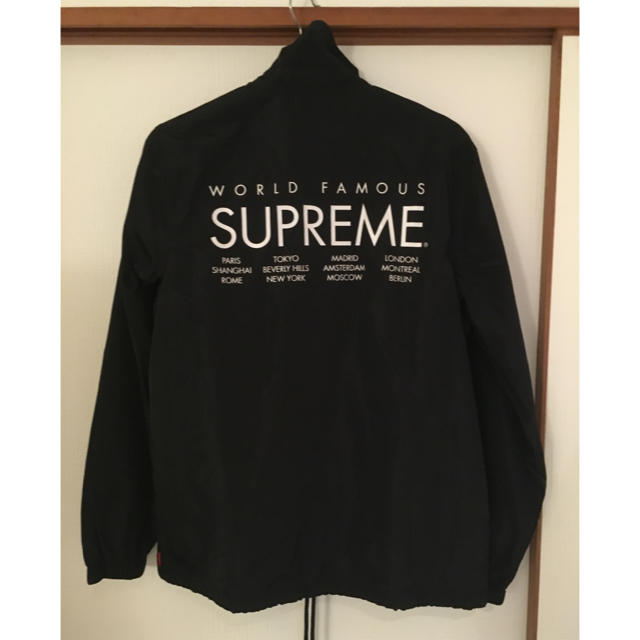 正規品 supreme international coaches jacket