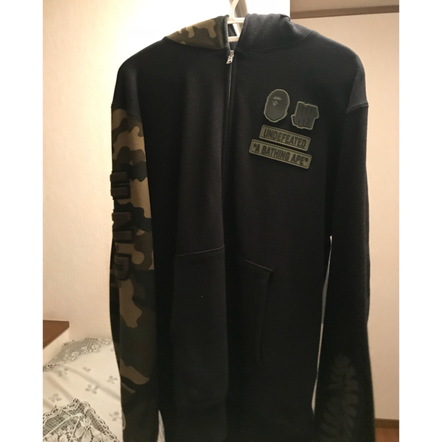 A BATHING APE(アベイシングエイプ)のtakku705様専用undefeated × BAPE  メンズのトップス(パーカー)の商品写真