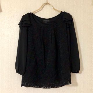 ミッシュマッシュ(MISCH MASCH)のミッシュマッシュ 黒ブラウス(シャツ/ブラウス(長袖/七分))