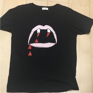 サンローラン(Saint Laurent)のサンローランパリ　ブラッドラスターヴァンパイア tシャツ(Tシャツ/カットソー(半袖/袖なし))