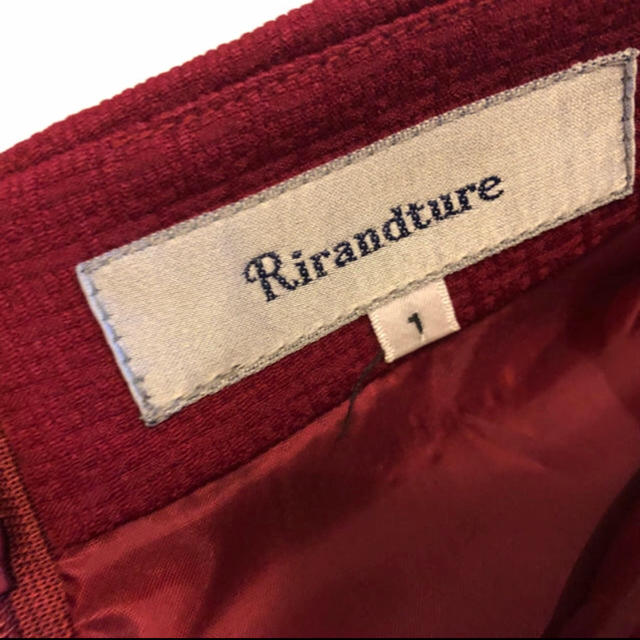 Rirandture(リランドチュール)のビジューフレアスカート レディースのスカート(ミニスカート)の商品写真