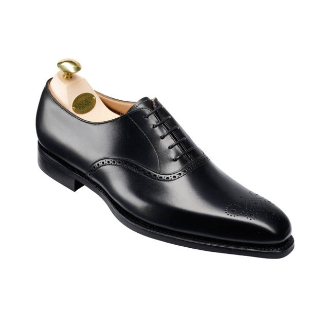 Crockett&Jones(クロケットアンドジョーンズ)のクロケットジョーンズ 8.5E  ブラック 黒 ビジネスシューズ 27cm相当 メンズの靴/シューズ(ドレス/ビジネス)の商品写真