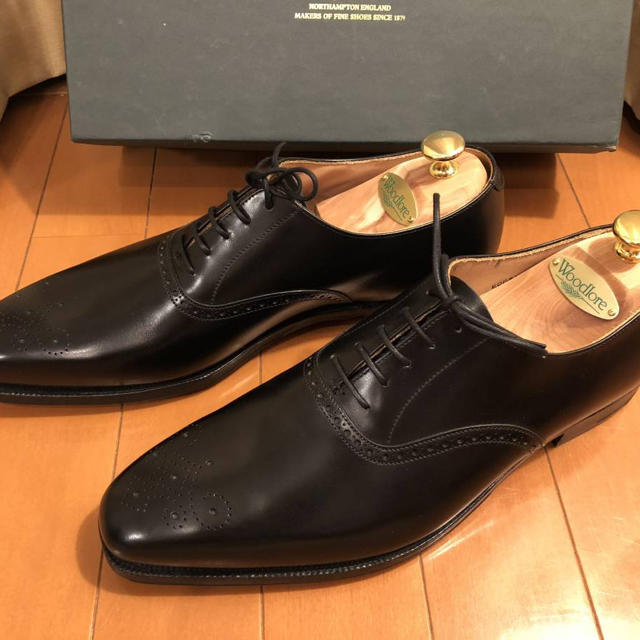 Crockett&Jones(クロケットアンドジョーンズ)のクロケットジョーンズ 8.5E  ブラック 黒 ビジネスシューズ 27cm相当 メンズの靴/シューズ(ドレス/ビジネス)の商品写真