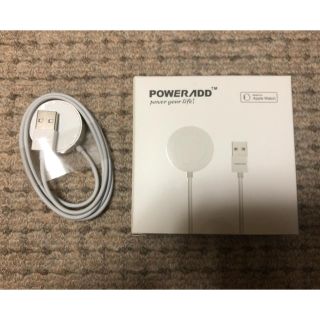 アップルウォッチ(Apple Watch)のPOWERADD Apple watch 充電ケーブル(バッテリー/充電器)