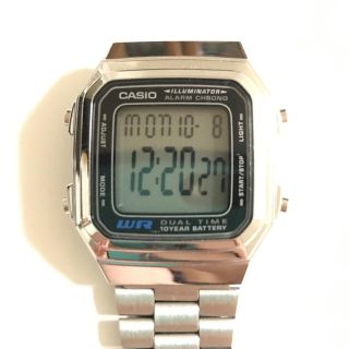 カシオ(CASIO)のカシオ シルバー(腕時計(デジタル))