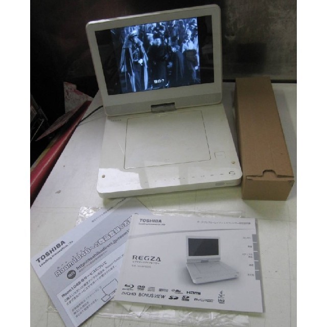ポータブルブルーレイディスクプレイヤー/ 東芝 REGZA/ SD-BP900S-