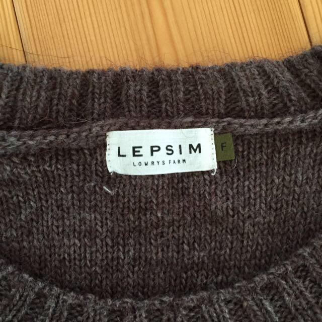 LEPSIM LOWRYS FARM(レプシィムローリーズファーム)のレプシム ニット レディースのトップス(ニット/セーター)の商品写真