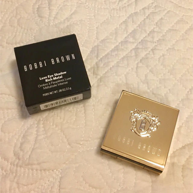 BOBBI BROWN(ボビイブラウン)のボビイブラウン★リュクス アイシャドウ★リッチメタル 02 メルティングポイント コスメ/美容のベースメイク/化粧品(アイシャドウ)の商品写真