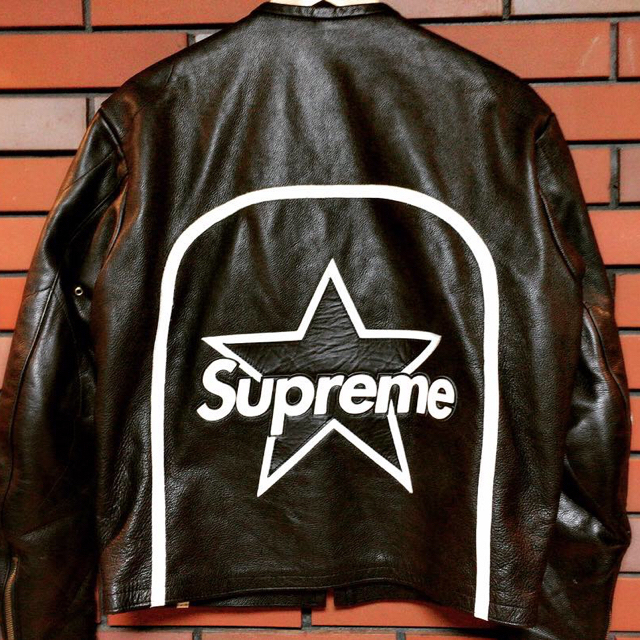 Supreme(シュプリーム)のsupreme vanson leather star jacket メンズのジャケット/アウター(ライダースジャケット)の商品写真