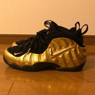 ナイキ(NIKE)のNIKE AIR FOAMPOSITE PRO GOLD 27.5cm(スニーカー)