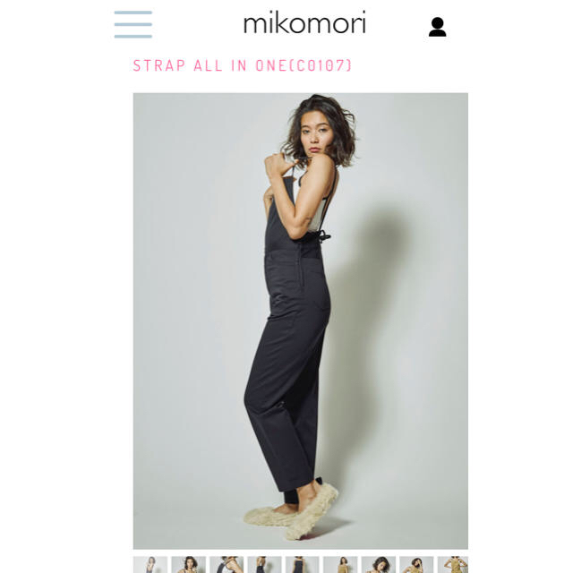 mikomori×ディッキーズ  コラボ オーバーオール