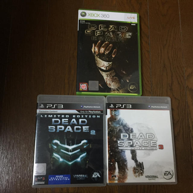 PlayStation3(プレイステーション3)のXbox360 ps3 dead space セット エンタメ/ホビーのゲームソフト/ゲーム機本体(家庭用ゲームソフト)の商品写真