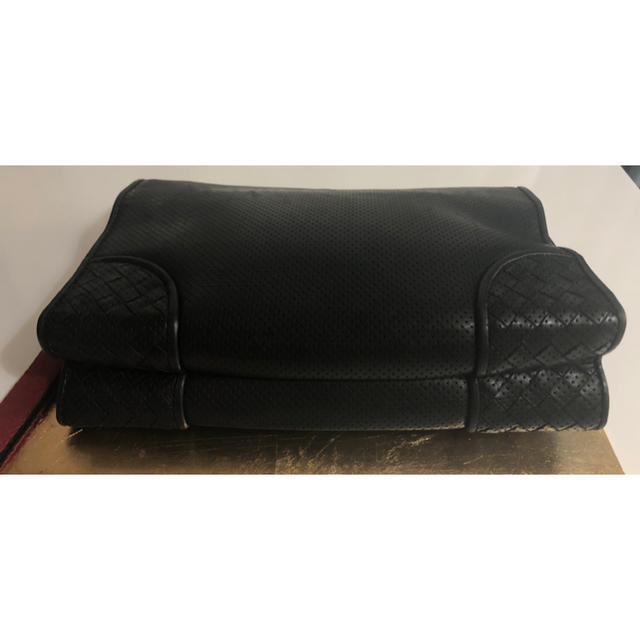 Bottega Veneta(ボッテガヴェネタ)のボッテガヴェネタ オールレザークラッチバッグ メンズ 美品!! 値下げ‼️ メンズのバッグ(セカンドバッグ/クラッチバッグ)の商品写真