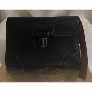 ボッテガヴェネタ(Bottega Veneta)のボッテガヴェネタ オールレザークラッチバッグ メンズ 美品!! 値下げ‼️(セカンドバッグ/クラッチバッグ)