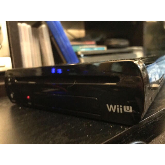 Wii U(ウィーユー)のgoodee 様専用 ソフト4本付 Wii U プレミアムセット 黒 エンタメ/ホビーのゲームソフト/ゲーム機本体(家庭用ゲーム機本体)の商品写真