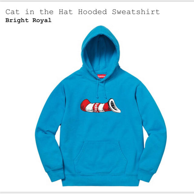 Supreme Cat in the Hat hooded Sweatshirt