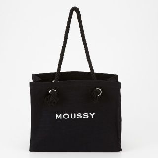 マウジー(moussy)の新品ブラック★MOUSSYスーベニアショッパー※折り畳み発送しますm(_ _)m(トートバッグ)