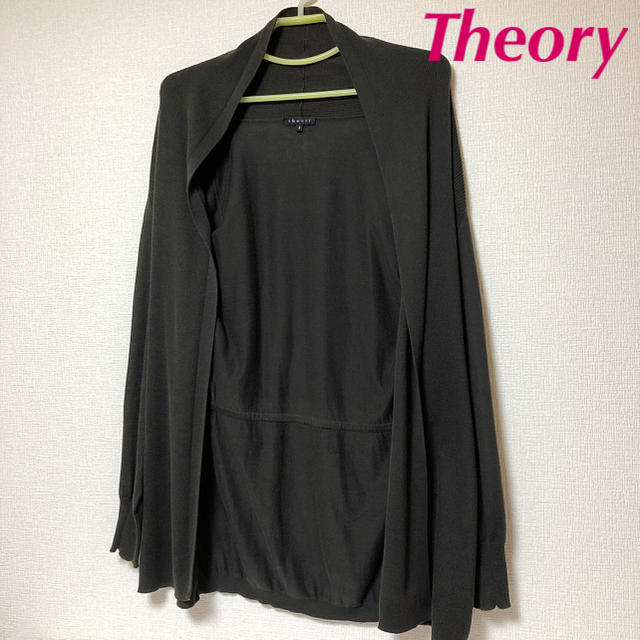 theory(セオリー)のTheory  薄手ニットロングカーディガン レディースのトップス(カーディガン)の商品写真