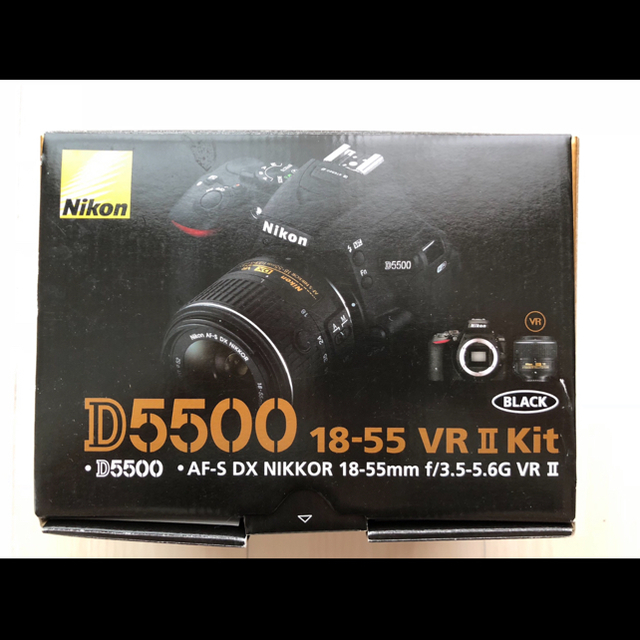 バッグ付き！D5500 18-55 VRII レンズキット