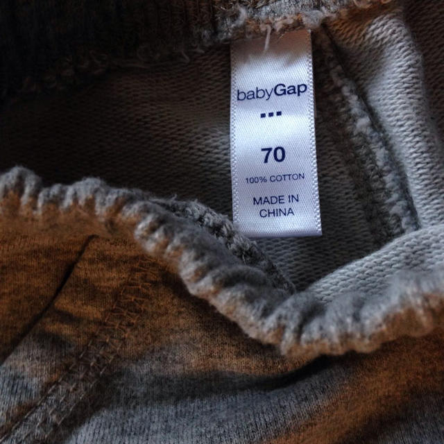 GAP Kids(ギャップキッズ)のGAP スエット生地のレギンス 70 キッズ/ベビー/マタニティのキッズ服男の子用(90cm~)(その他)の商品写真