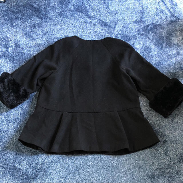 SNIDEL(スナイデル)のスナイデル snidel コート ブラック レディースのジャケット/アウター(ダッフルコート)の商品写真