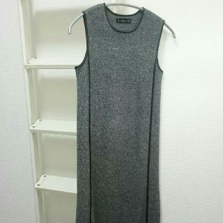 ザラ(ZARA)の未使用 ZARA ニット ワンピース sizeS(ロングワンピース/マキシワンピース)